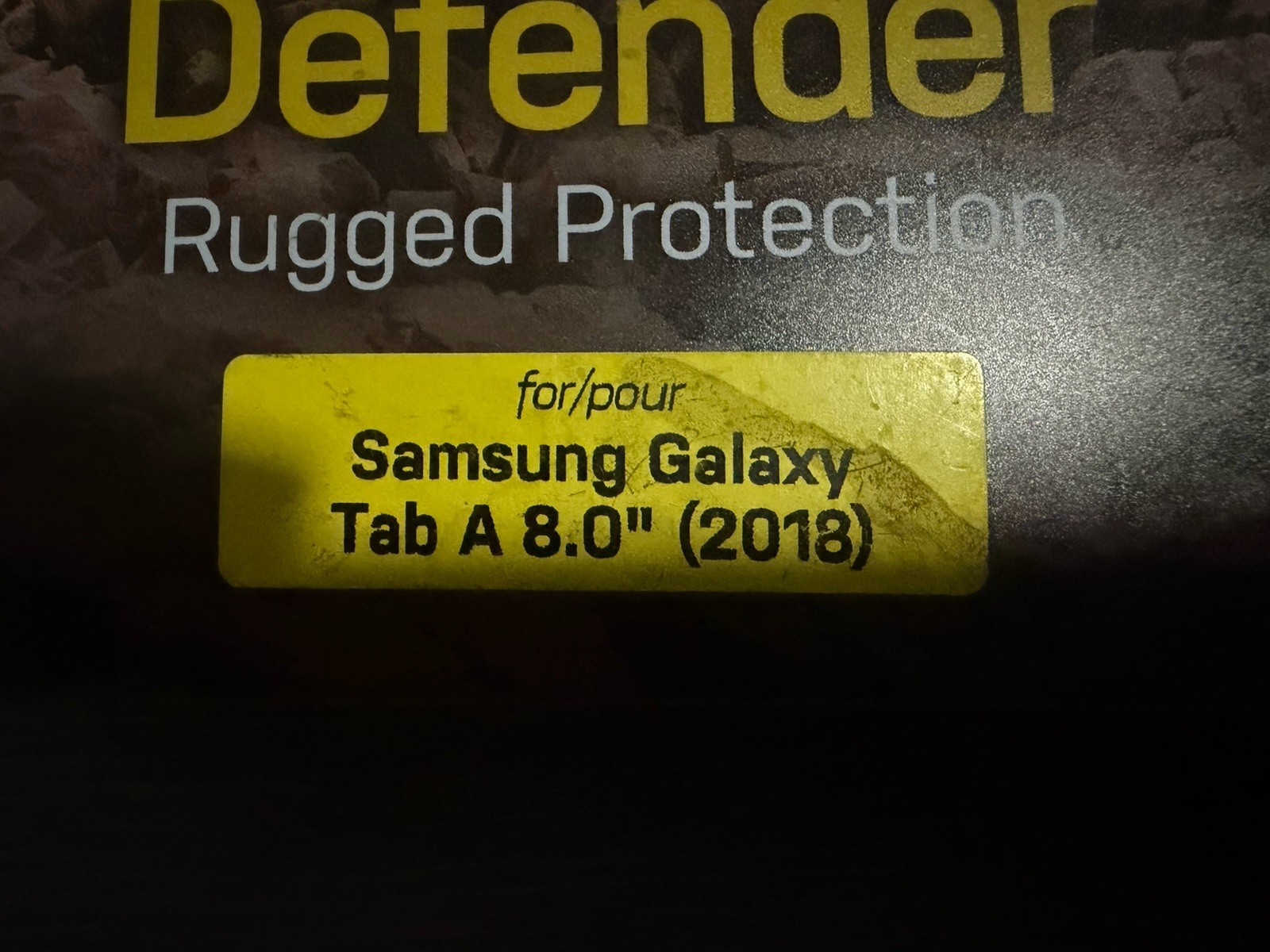 Otterbox Defender Series Protective Case Samsung Galaxy 2018 Tab A 8″ Black