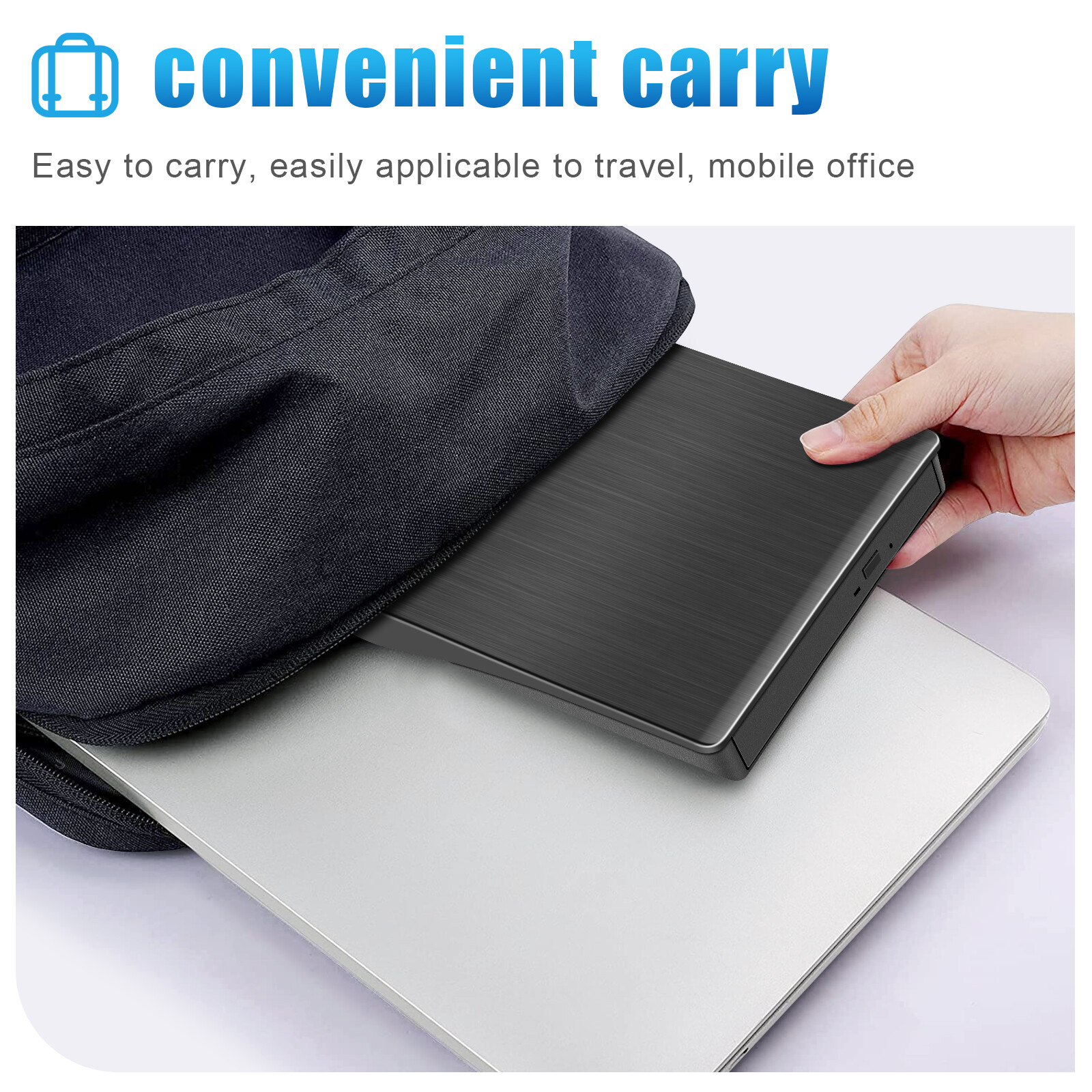NEW External DVD Optical Drive Type-C USB 3.0 CD Writer USB C DVD +/-RW Reader
