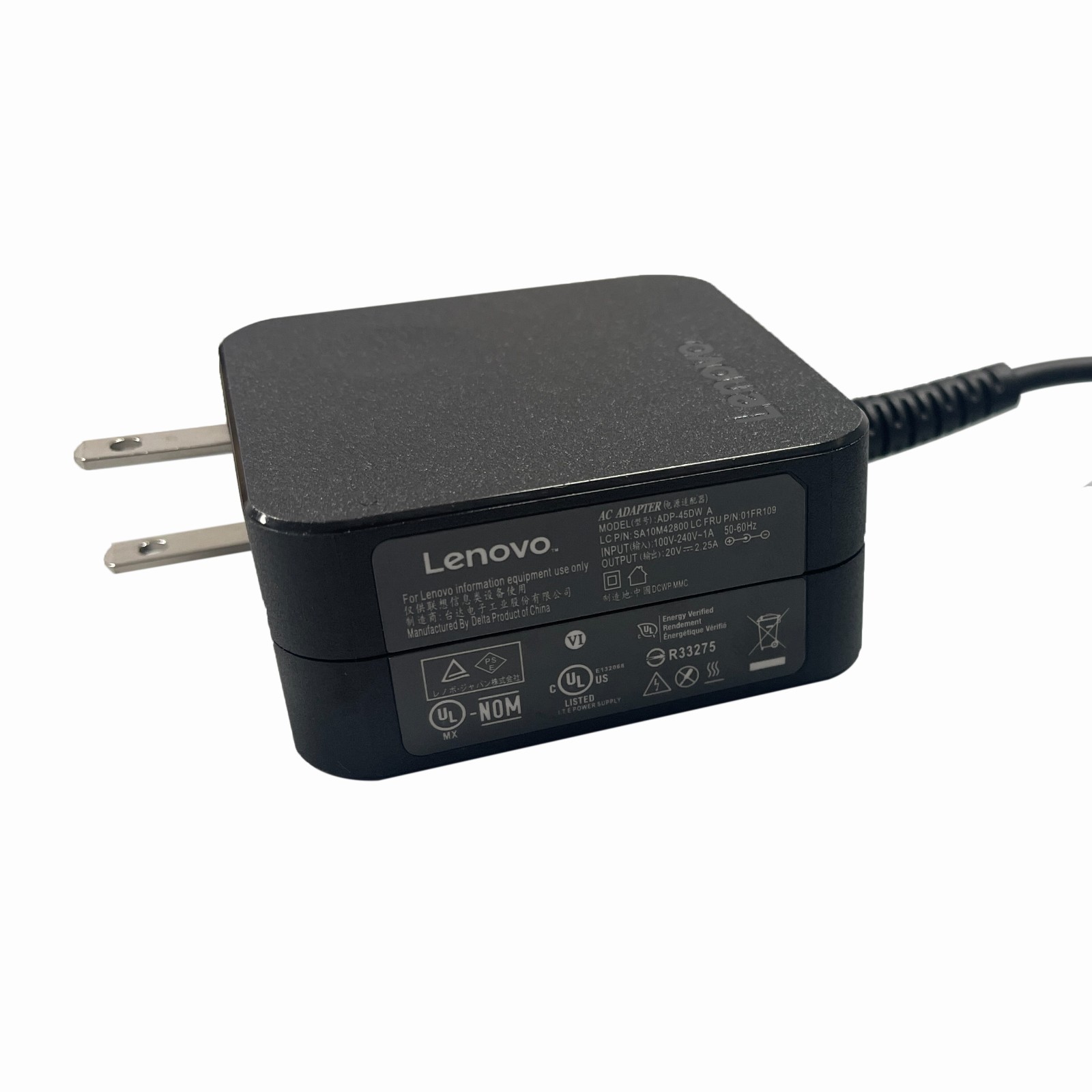 Genuine 45W 20V 2.25A AC Adapter Charger For Lenovo YOGA / IdeaPad 4.0mm*1.7mm