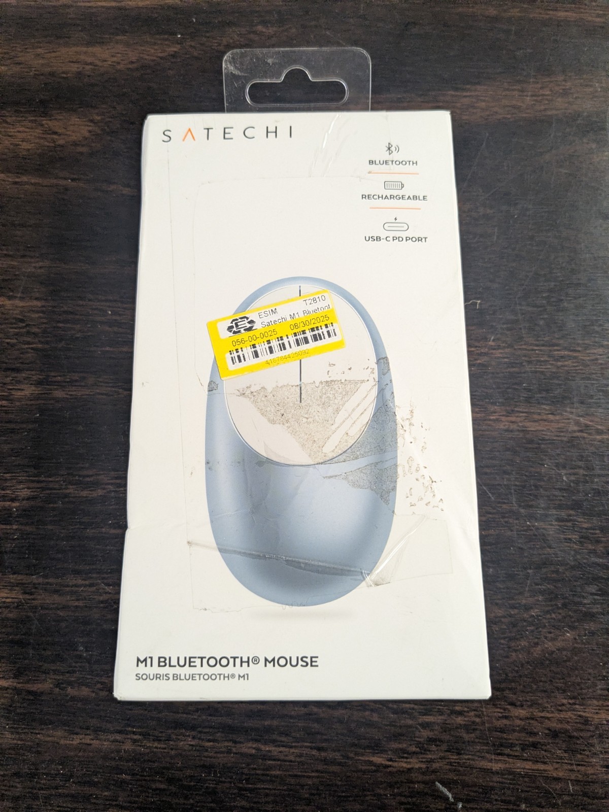 SATECHI M1 Wireless Bluetooth Mouse Rechargable USB-C