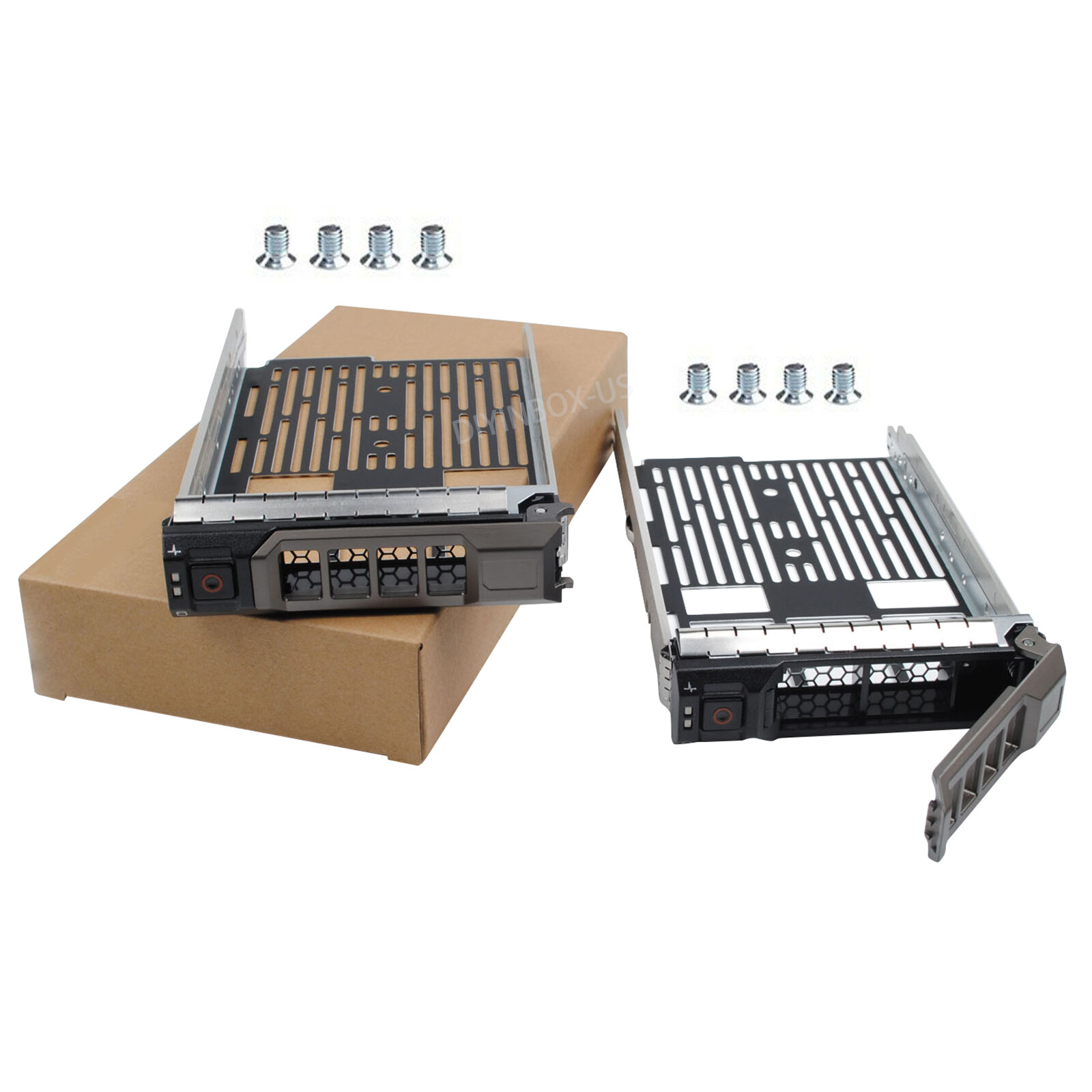 Lot 3.5″ LFF HDD Tray For Dell PowerEdge R520,R720 R720XD,RT620,T320 KG1CH,F238F