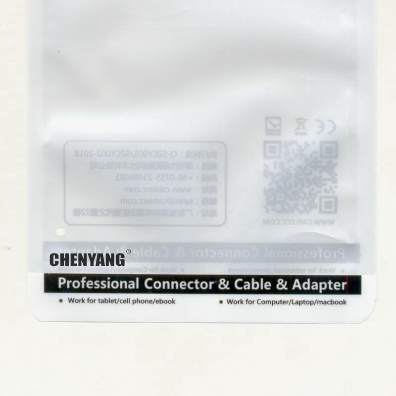 chenyang CAT6 RJ45 Flush Mount Male to Female LAN Ethernet Black Round Type