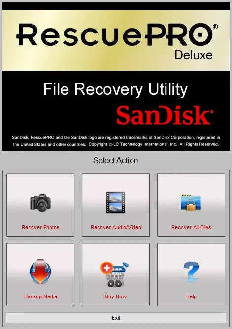 New – RescuePro Deluxe 1 year subscription recovery software serial number