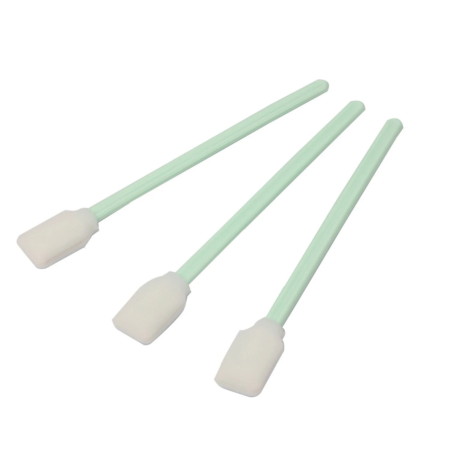 100pc 5.1″ Square Rectangle Foam Cleaning Swab Sticks for Solvent Format Inkj…