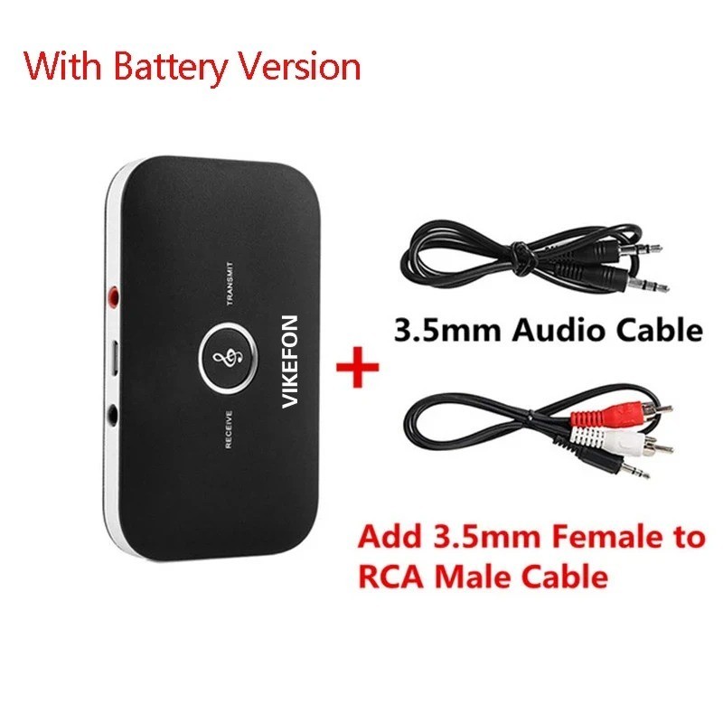 Bluetooth Transmitter & Receiver Wireless Adapter For Home stereos/speakers
