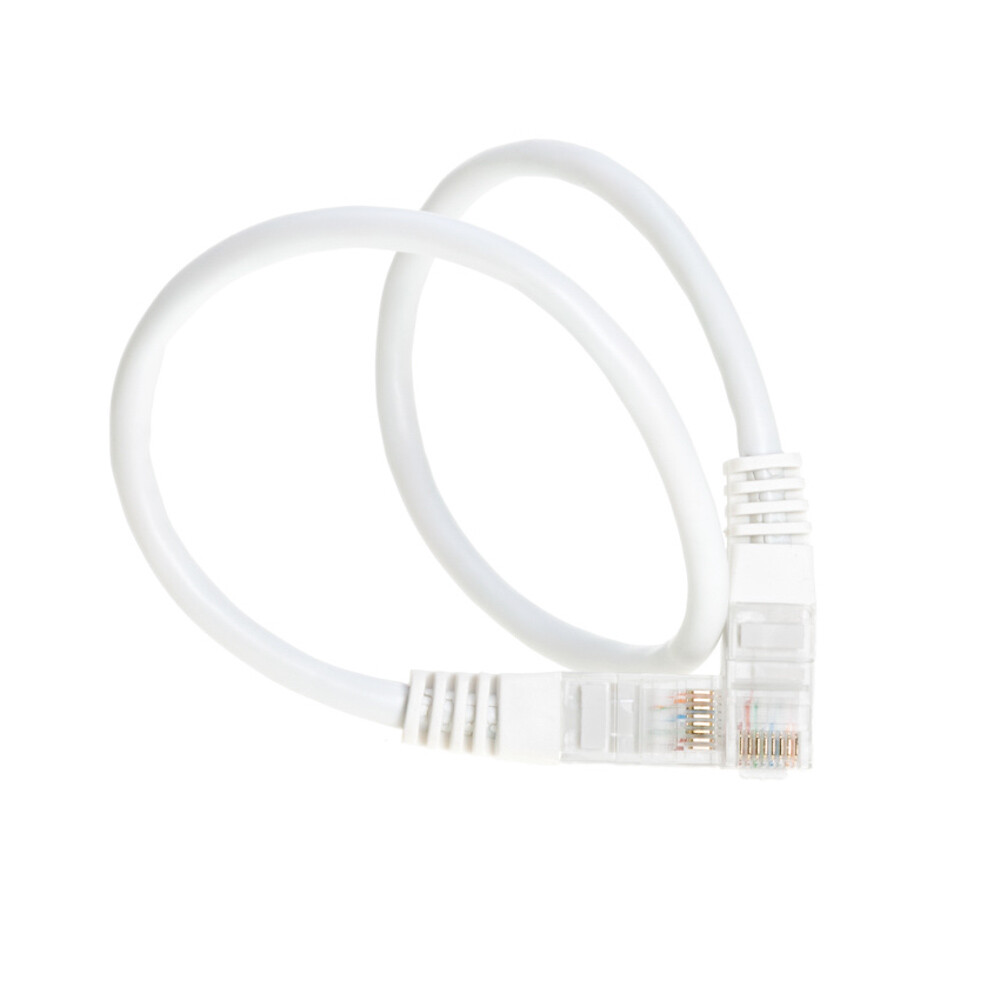 CAT5 Network Patch Cable RJ-45 Ethernet LAN Internet Cable White 1.5FT – 20FT