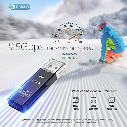 USB3.0 SD Card Reader for PC Micro SD Card to USB Adapter for Camera MemoryC lot
