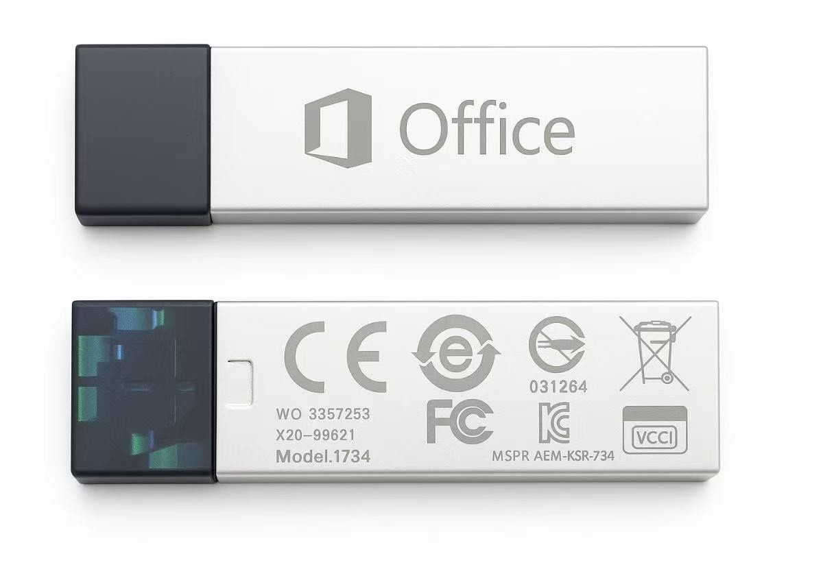 MS Office Professional Plus 2021 1 PC Lifetime 64-Bit FLASH USB