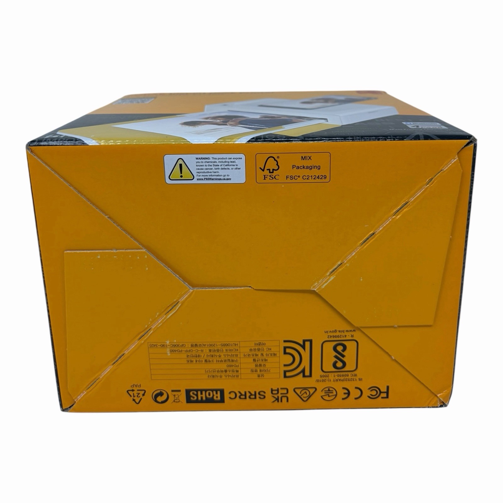 Kodak Dock Plus 4×6 Instant Photo Printer Bundle 40 Sheets PD460 White