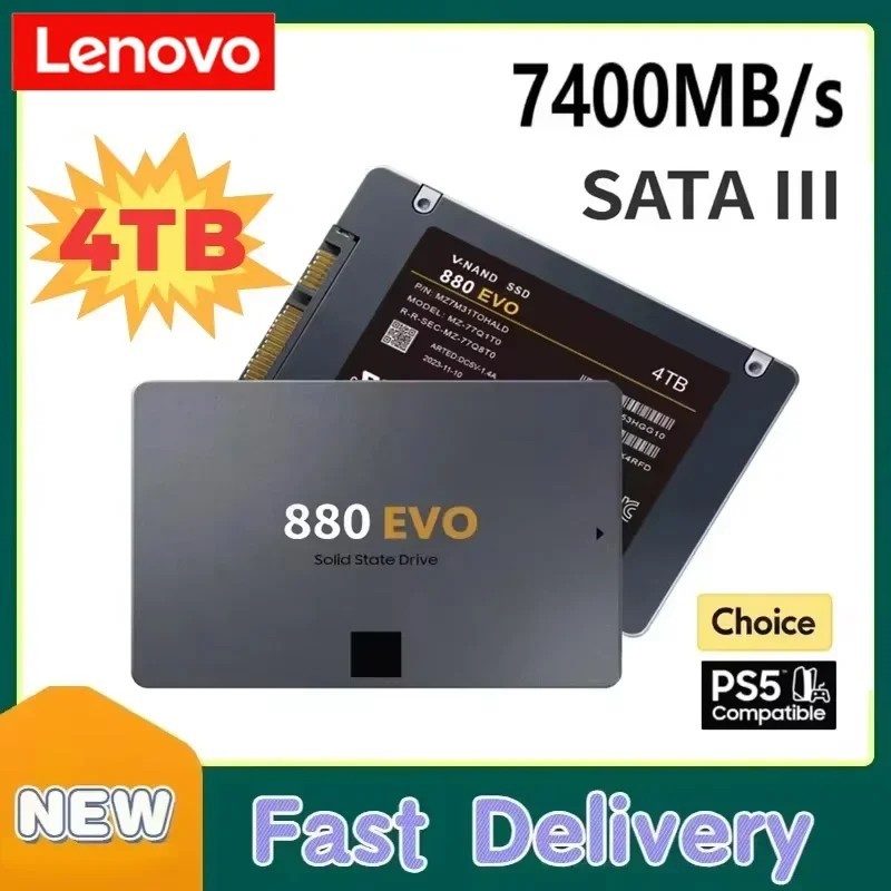 4TB SSD 2.5” SATA III Internal Solid State Drive PC/MAC 560MB/s US NEW