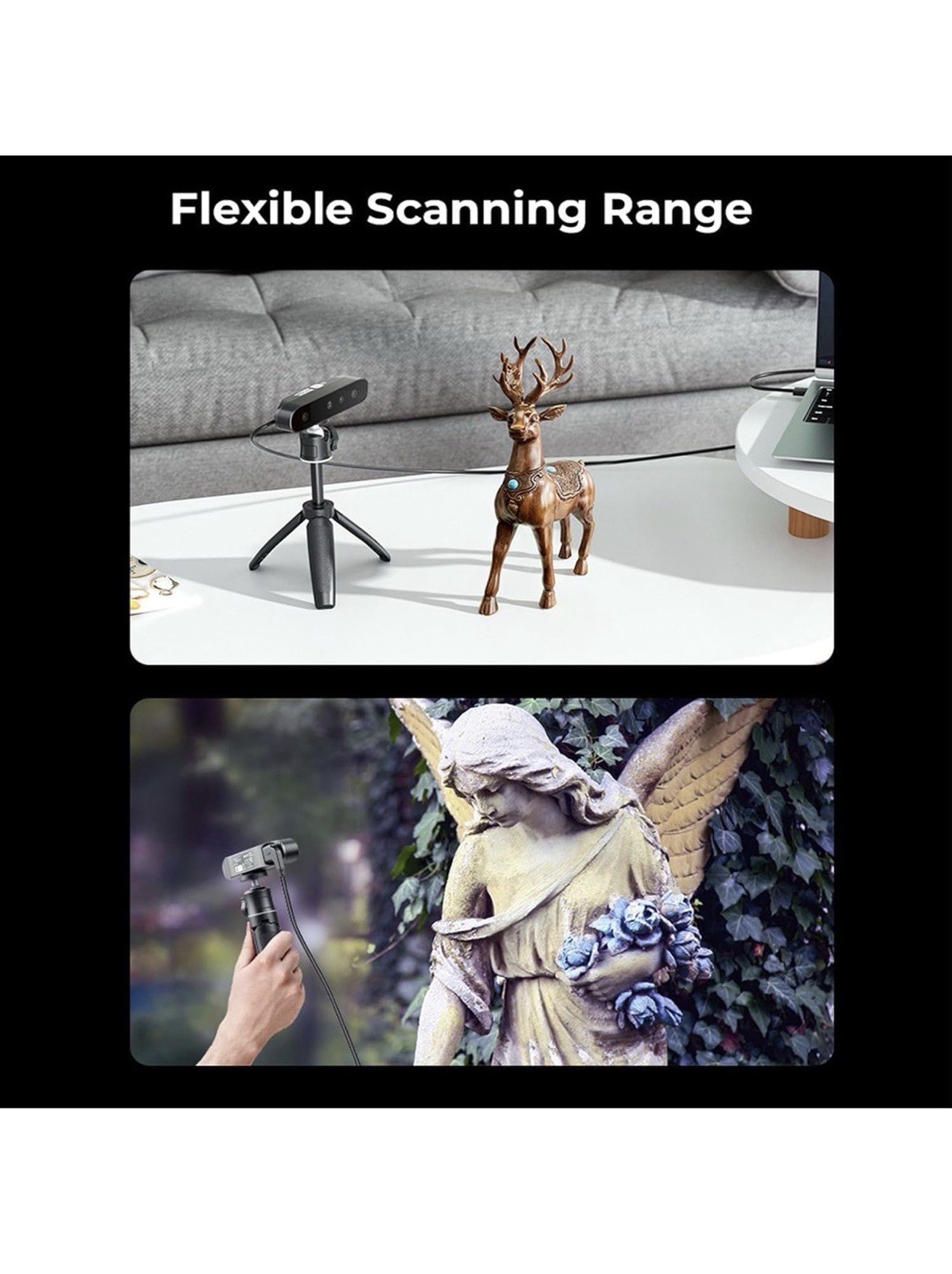 Creality 3D Scanner CR Ferret SE for 3D Printing Upgrade Handheld Scan 30 FPS
