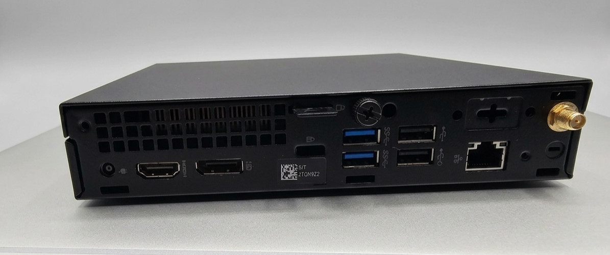 Dell OptiPlex 3060 Micro PC Core i3-8100T 3.1GHz 8GB RAM 256GB M.2 SSD WiFi
