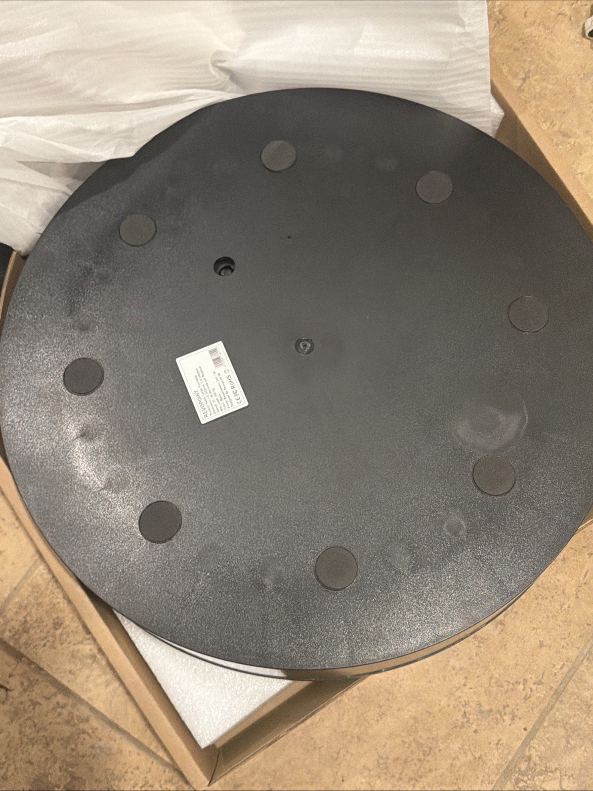 Revopoint Large Turntable 200KG Load-bearing Bluetooth Connection w/ Remote