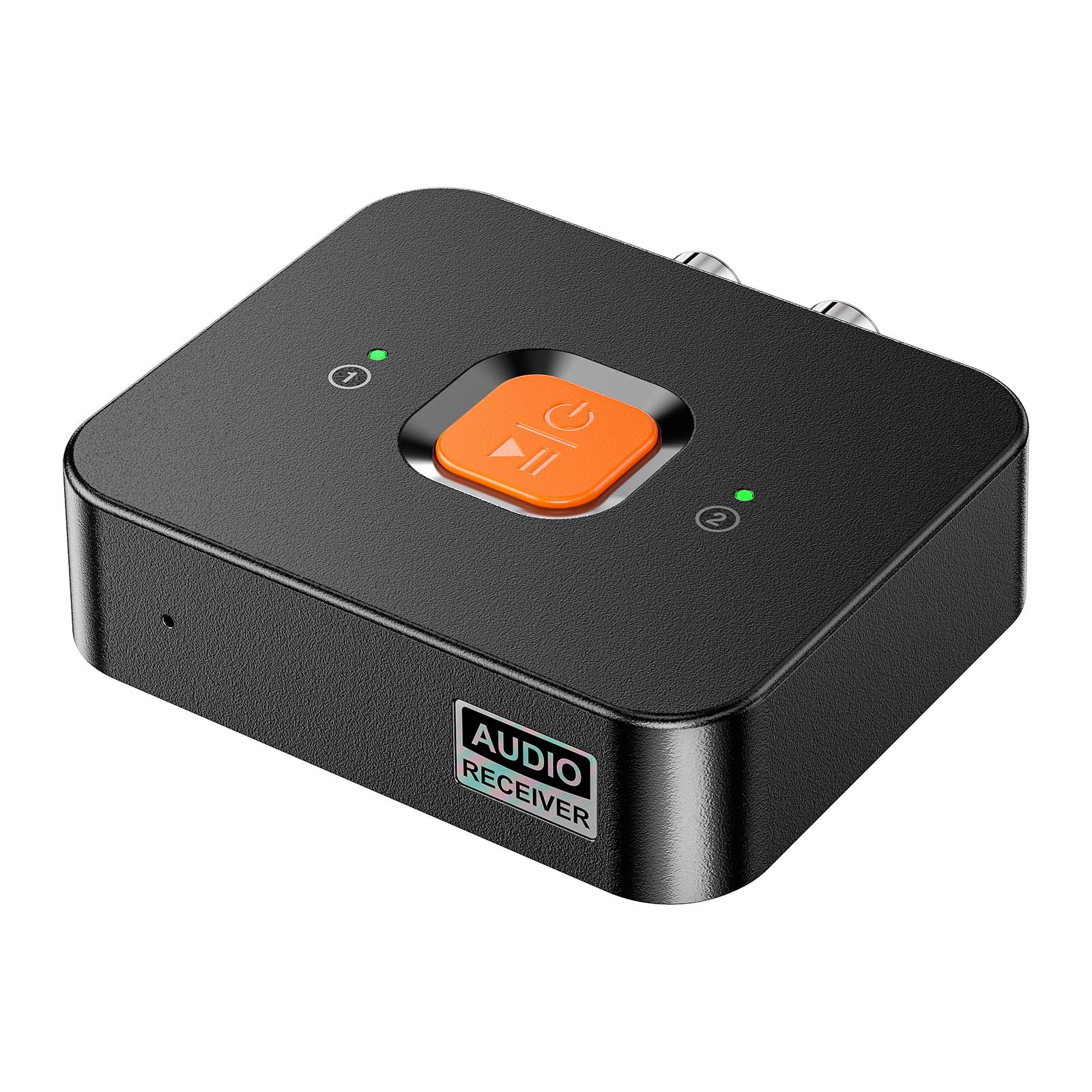 Bluetooth 6.0 Audio Adapter Wireless Receiver for Old Speakers System 3.5mm RCA