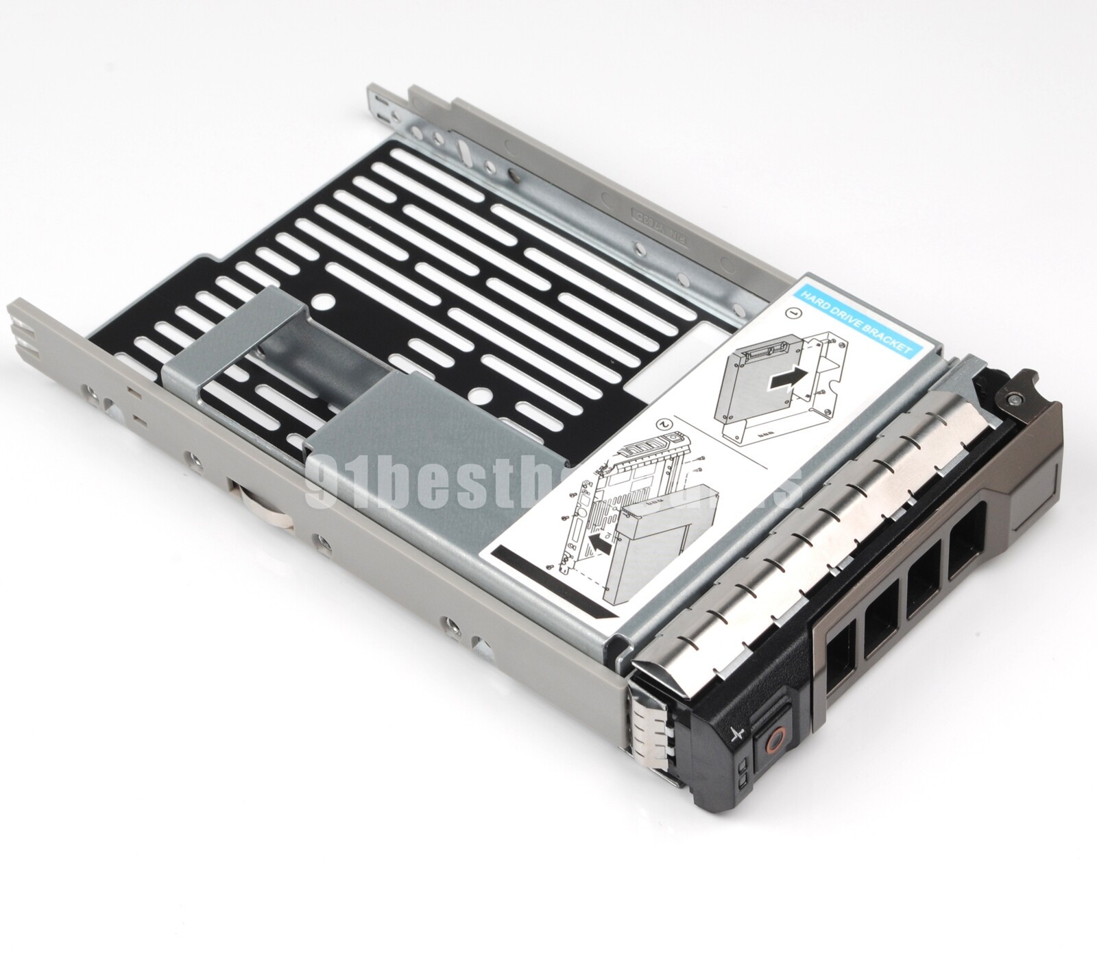 10PCS For DELL Hybrid 3.5″ Tray Caddy KG1CH+3.5″ to 2.5″ Caddy Adapter 9W8C4