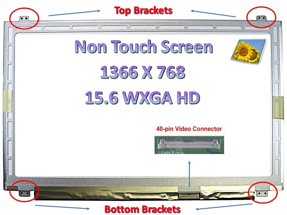 AUO B156XW04 V.8 NO TOUCH LAPTOP LED LCD Screen FOR ACER ASPIRE V5 30 PIN 15.6