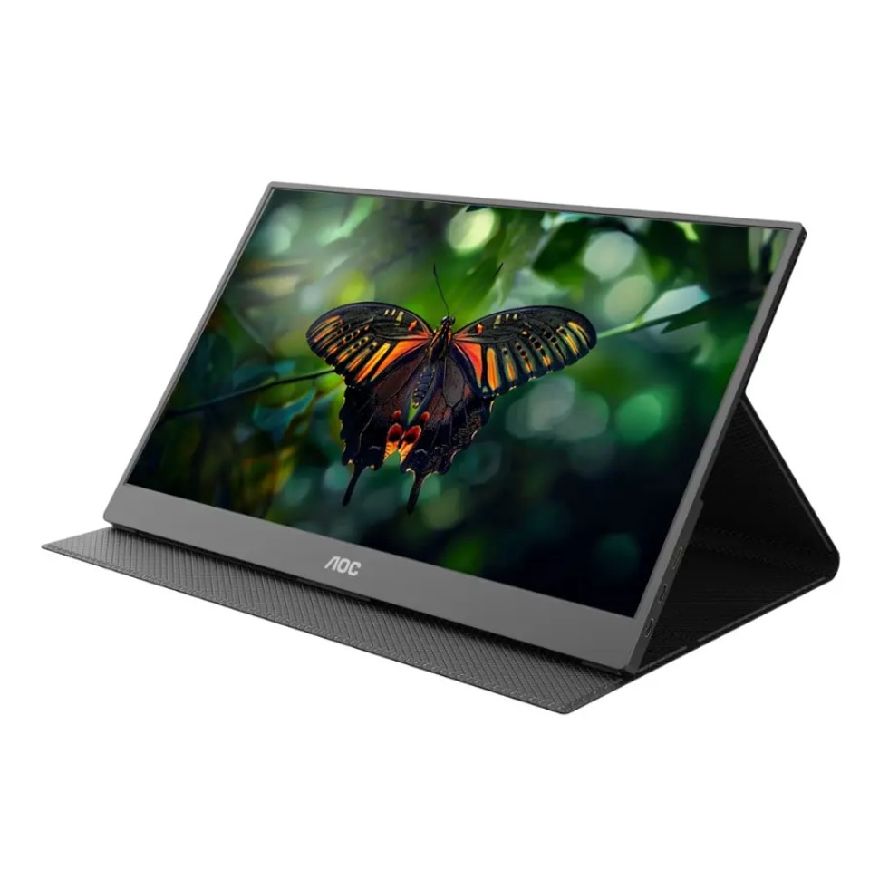 AOC 16T15 15.6″ Viewable Portable Monitor 220 cd/m2 800:1 Built-in Speakers