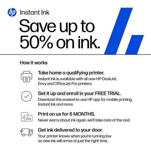HP DeskJet 2942 Wireless All-in-One Color Inkjet Printer, Pale Rose