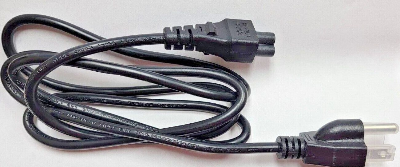 AC Power Cord Cable 3 Prong 3FT Mickey Mouse style for PC Lot 1/5/10/25/50/100
