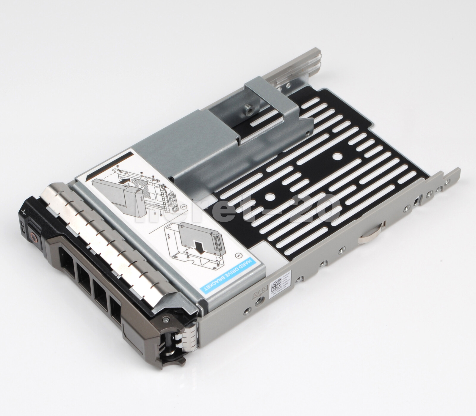 For Dell 2.5” Drive to 3.5” Tray 0X968D KG1CH w/adapter 9W8C4 R630 R730 T430