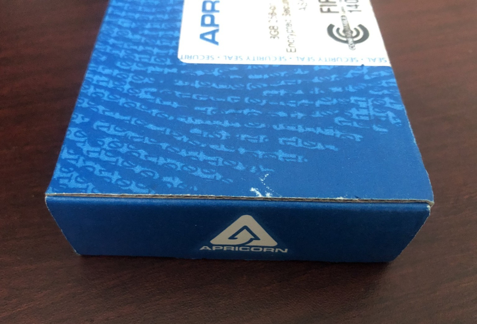 APRICORN 8BG 256-bit AES XTS Hardware Encrypted Secure USB 3.0 memory key
