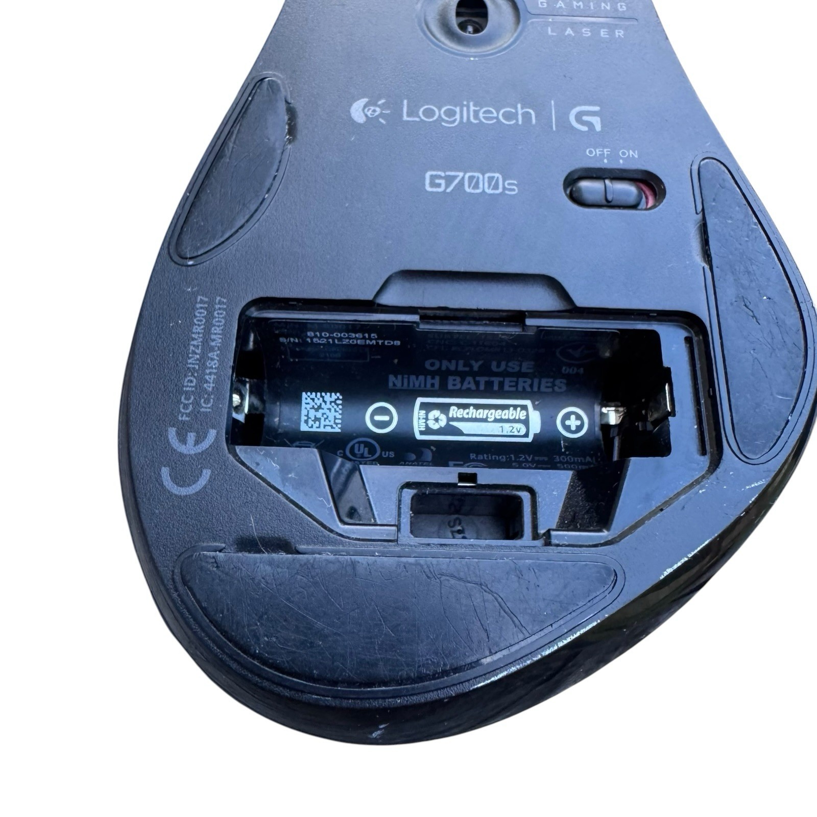 Logitech G700s Rechargeable Wireless Gaming Laser Mouse 13 Buttons | Body Only