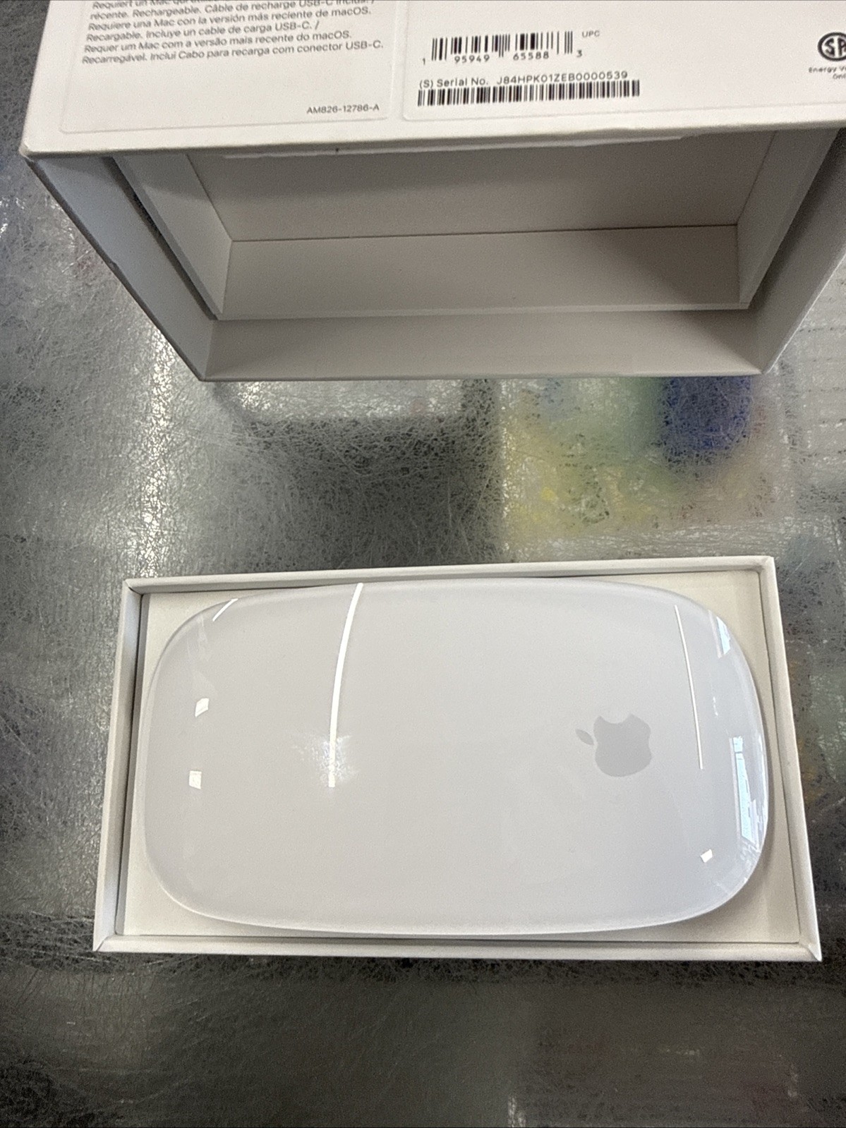 Apple Magic Mouse Wireless USB-C Multi-Touch Surface Mint MXK53AM/A (A3204)