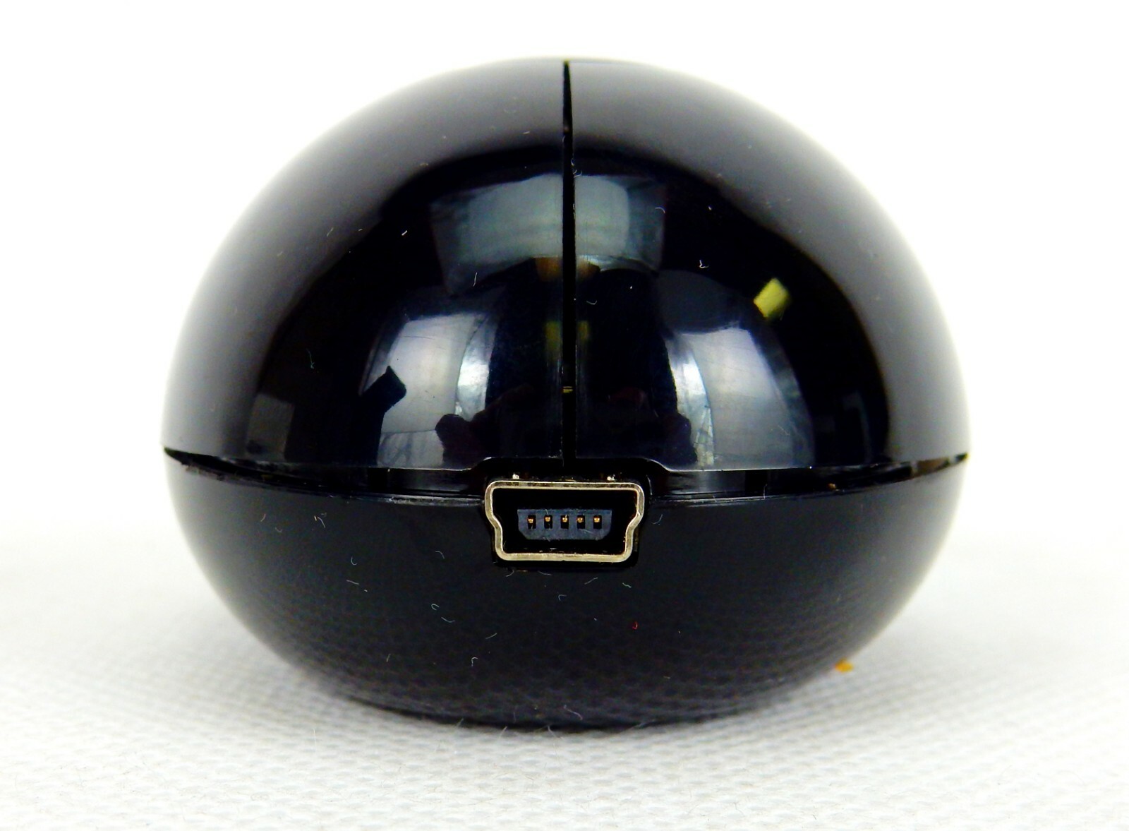 Mini USB Mouse, Retractable Cord, Programmable Button, Black or White, #US1004