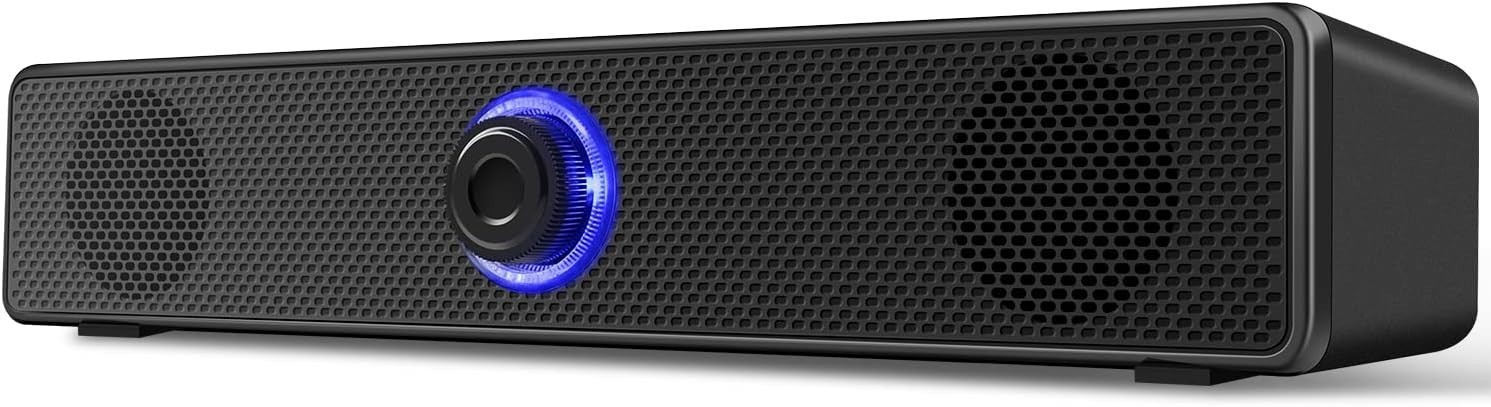 Altavoces para ordenador, altavoces para PC con alimentación USB, de 3,5 mm (sin