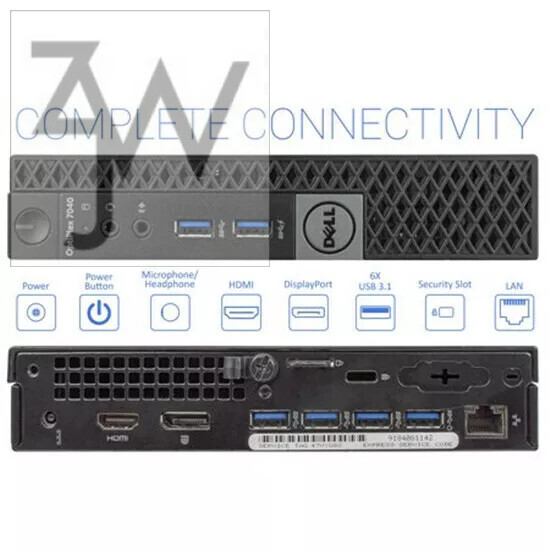 Dell Desktop i5 Computer Mini Pc Up To 16GB RAM 1TB SSD/HDD Windows 10 Wi-Fi