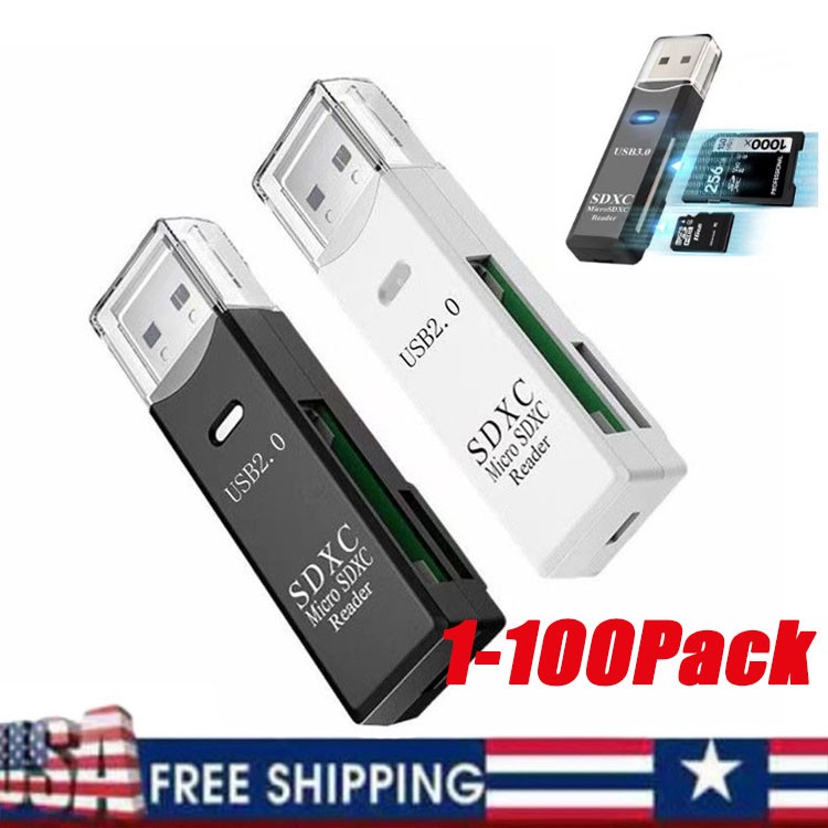 USB3.0 SD Card Reader for PC Micro SD Card to USB Adapter for Camera MemoryC lot