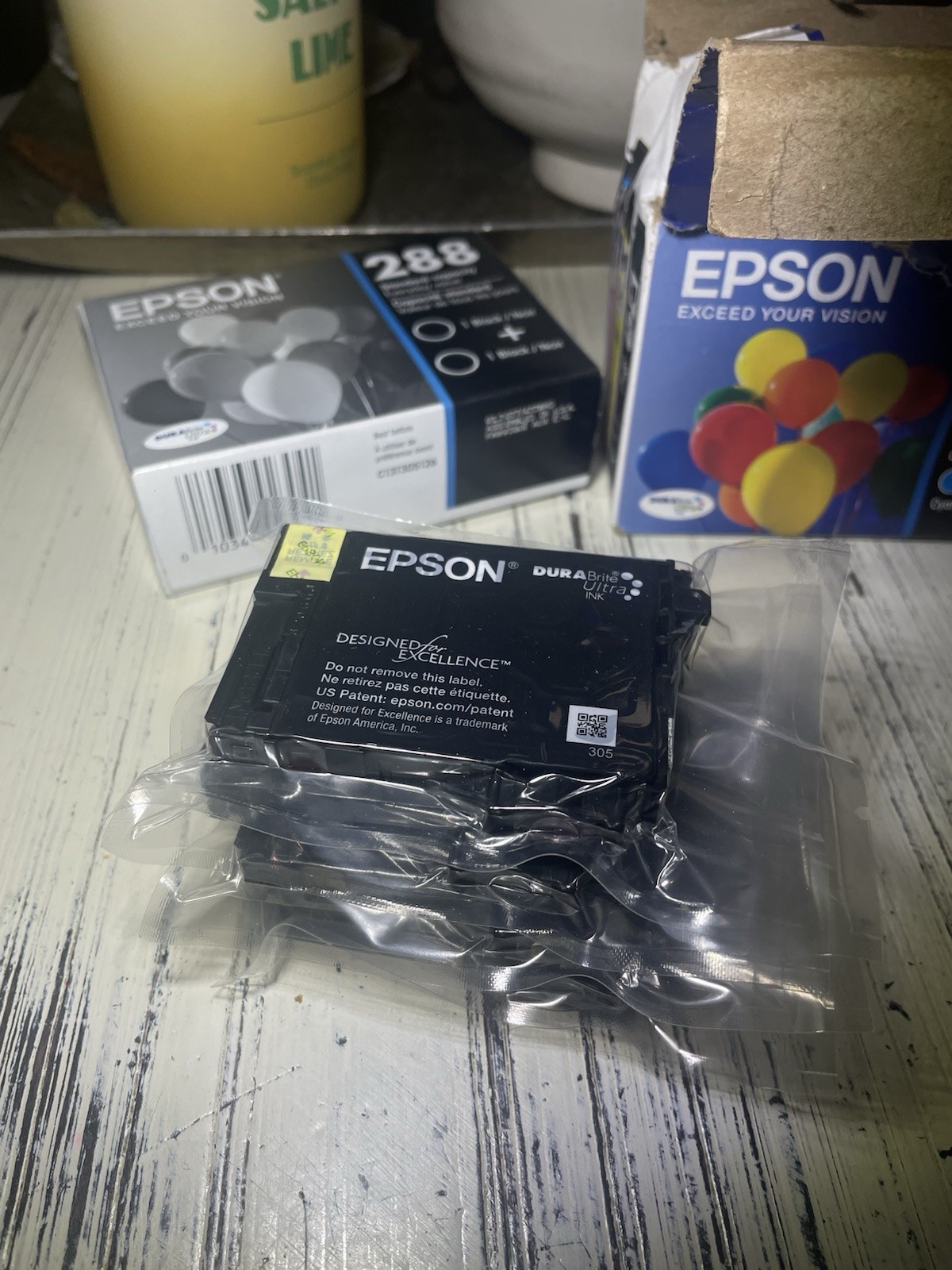 Genuine Epson 288XL Black & C/M/Y +2 Standard Black Ink Cartridges 01/26 & 01/27