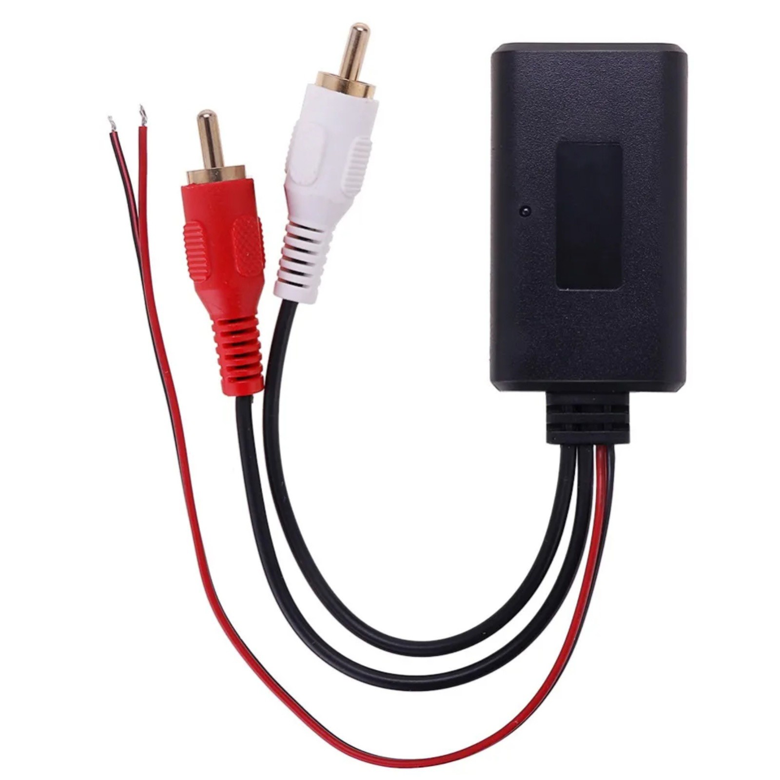 5-12V Car Bluetooth 5.0 Module 2RCA AUX Cable Adapter Audio Radio Stereo