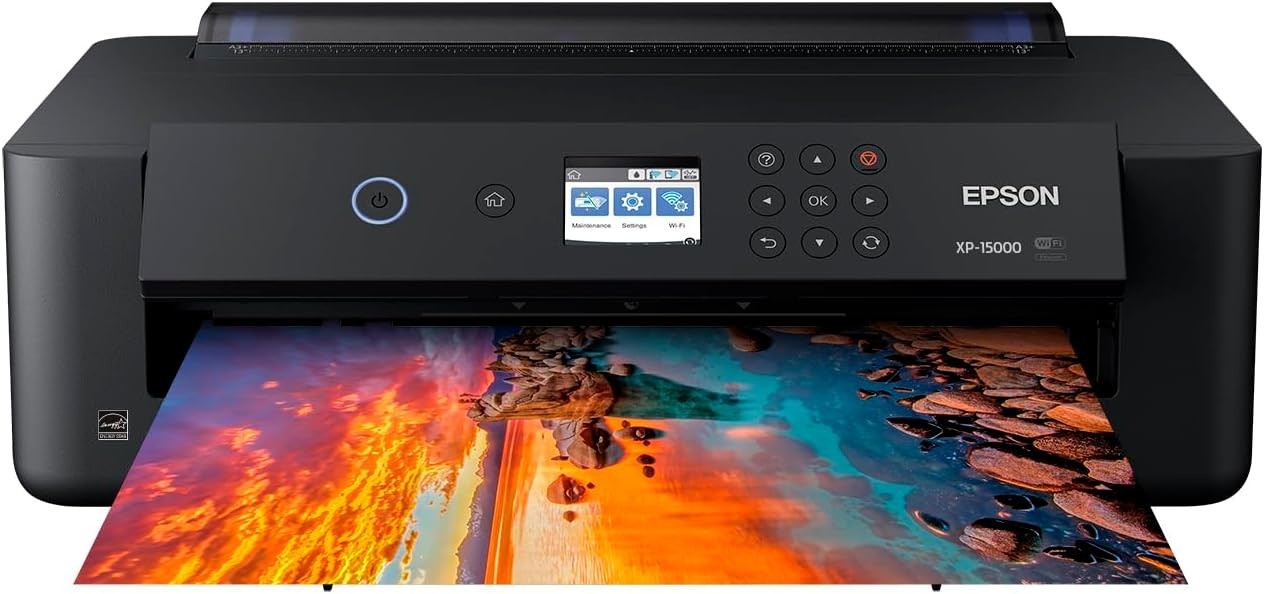 New Epson Expression Photo XP-15000 Wireless Wide-Format Color Inkjet Printer