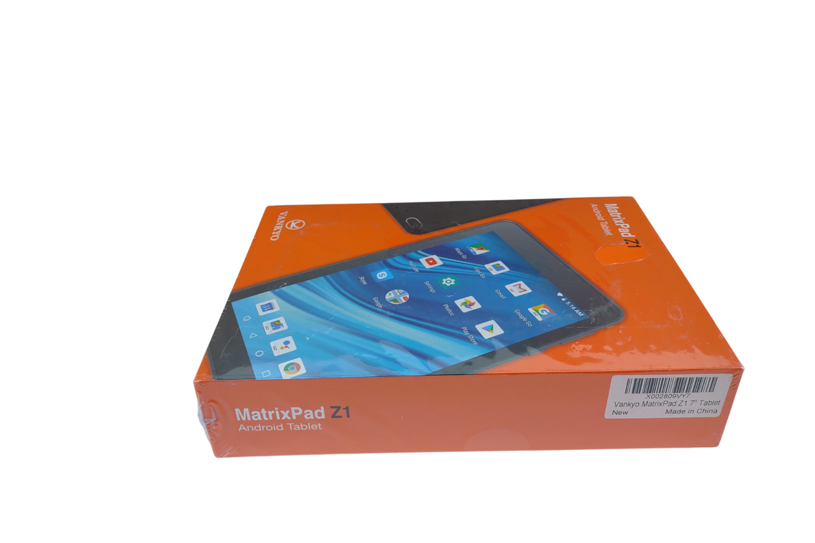 Vankyo MatrixPad Z1 7″ Android Tablet Black 32GB New Sealed