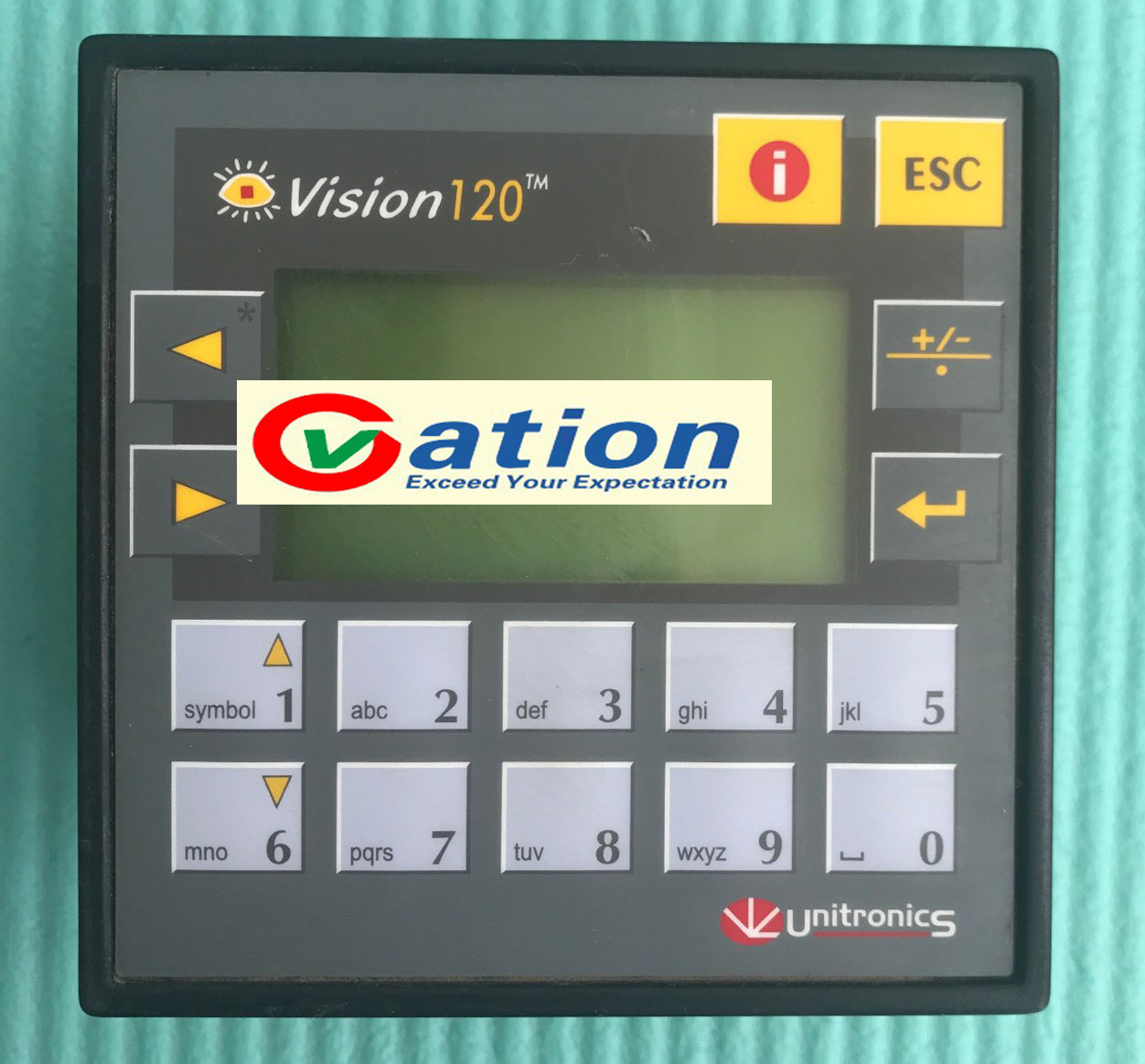 One For UNITRONICS Vision120tm ( Only ) Membrane keyboard#643874