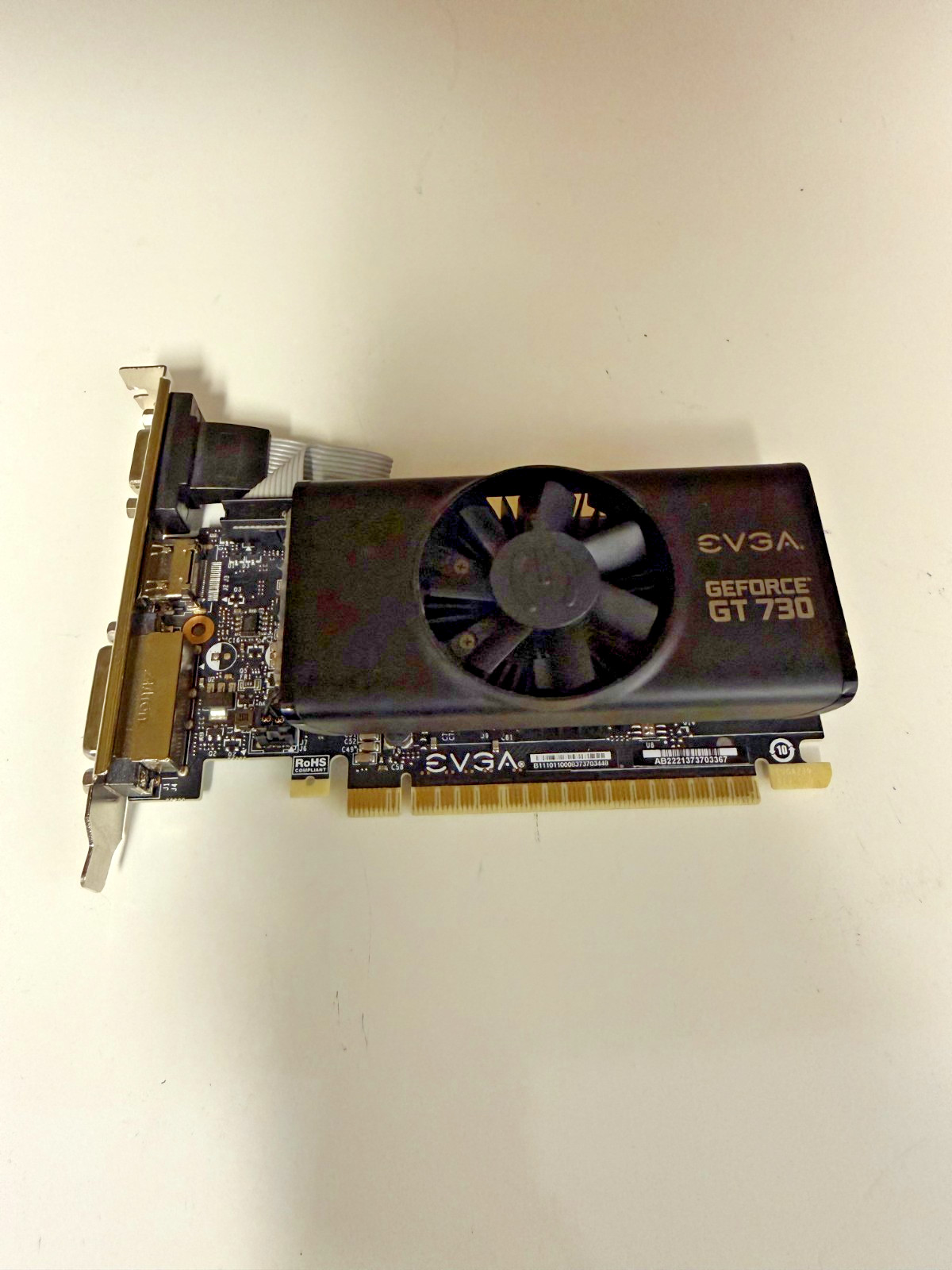 EVGA NVIDIA GeForce GT 730 (02G-P3-3733-KR) 2GB GDDR5 Graphic Card