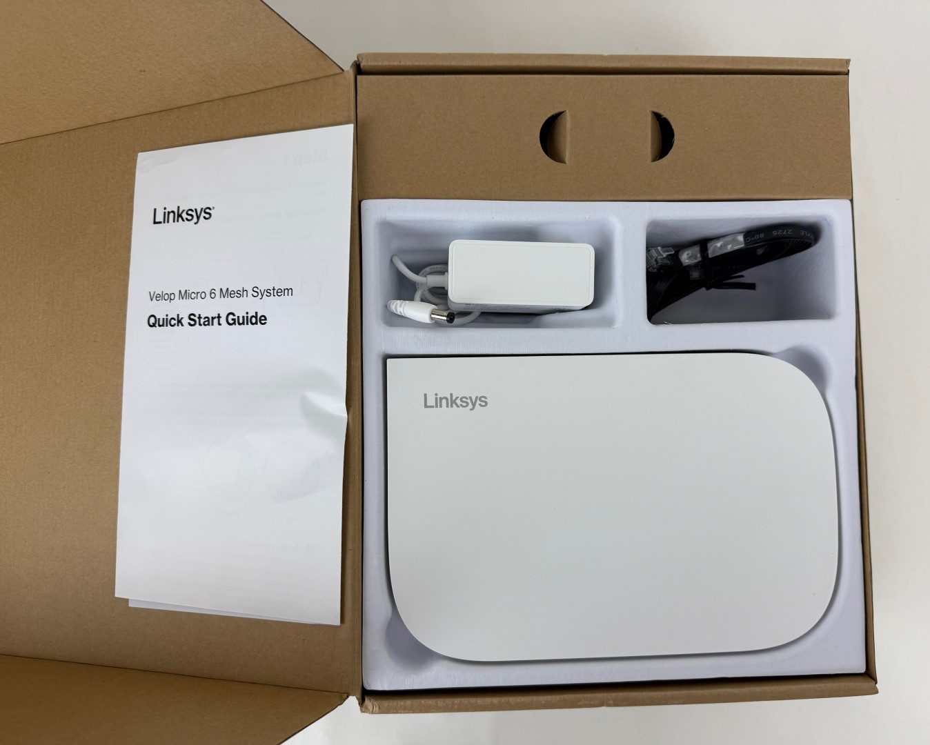 Linksys Velop AX3000 Dual Band Micro Mesh System (3-pack) LN11011202 White – OB