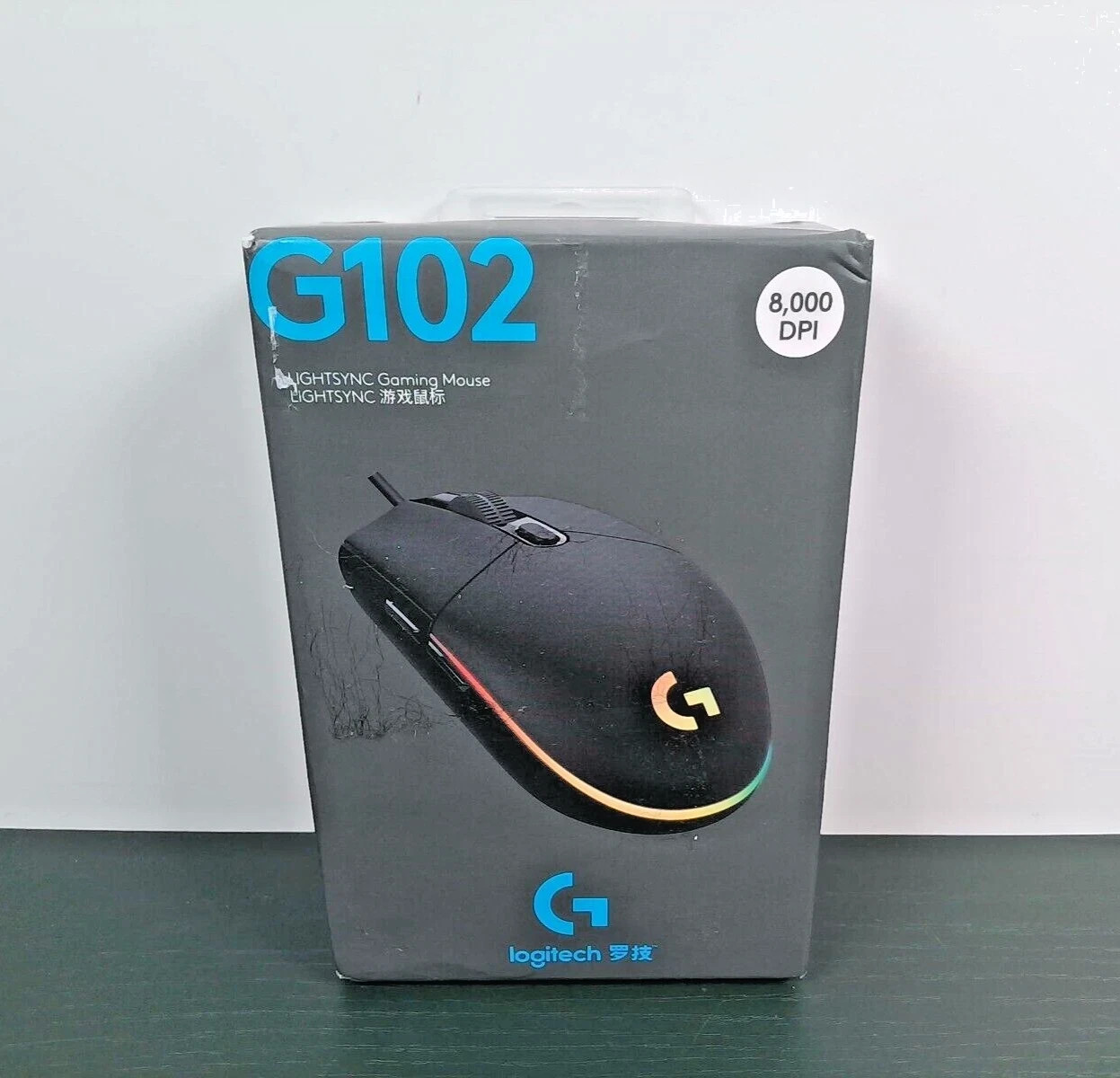 Logitech – G102 LIGHTSYNC – 910-005808 – Distressed Box – Sealed