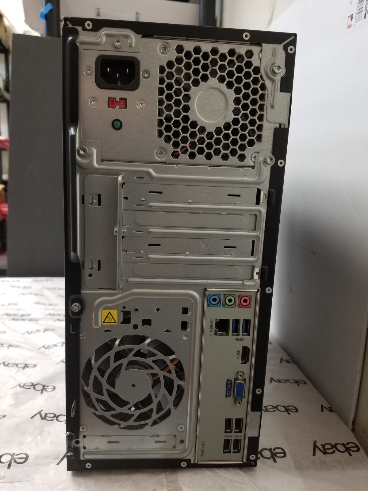 HP Pavilion Desktop 550-127C Tower Computer AMD A10-7800 8GB 0TB NO OS CADDY YES