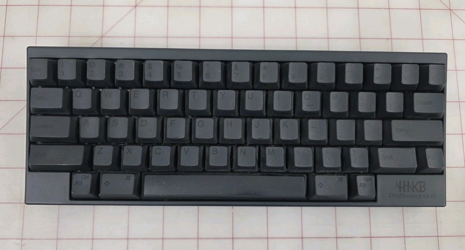HHKB Professional 2 PD-KB400B Wired keyboard English Black SN:015335 Japan Made