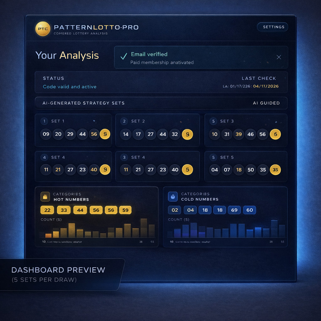 AI Algorithm Lottery Picker Pattern Software – Powerball Mega Millions [30 Days]