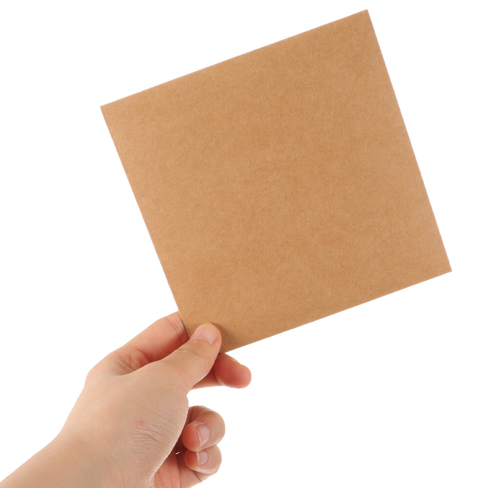50 Pcs CD DVD Sleeves Brown Kraft Paper DVD Envelopes,Cardboard Envelopes
