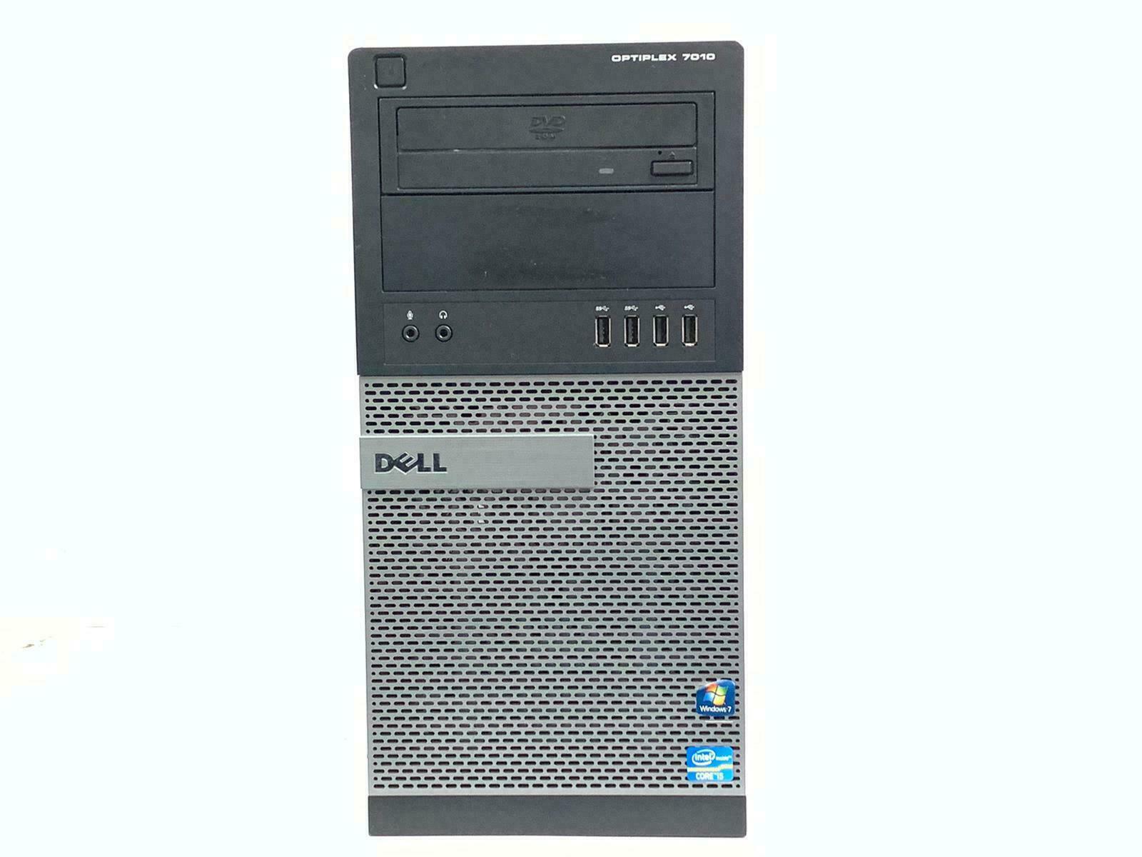 Dell OptiPlex 7010 MT i5-3470 3.2GHz 8GB Ram 500GB HDD Windows 10 Pro