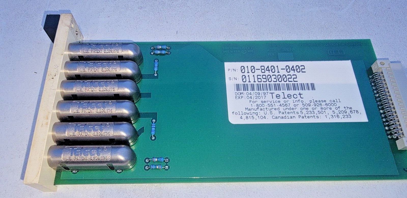 TELLABS, 010-8401-0402, T3PQAS22AA, TELEMIX DSX-3 MODULE, PRE-OWNED