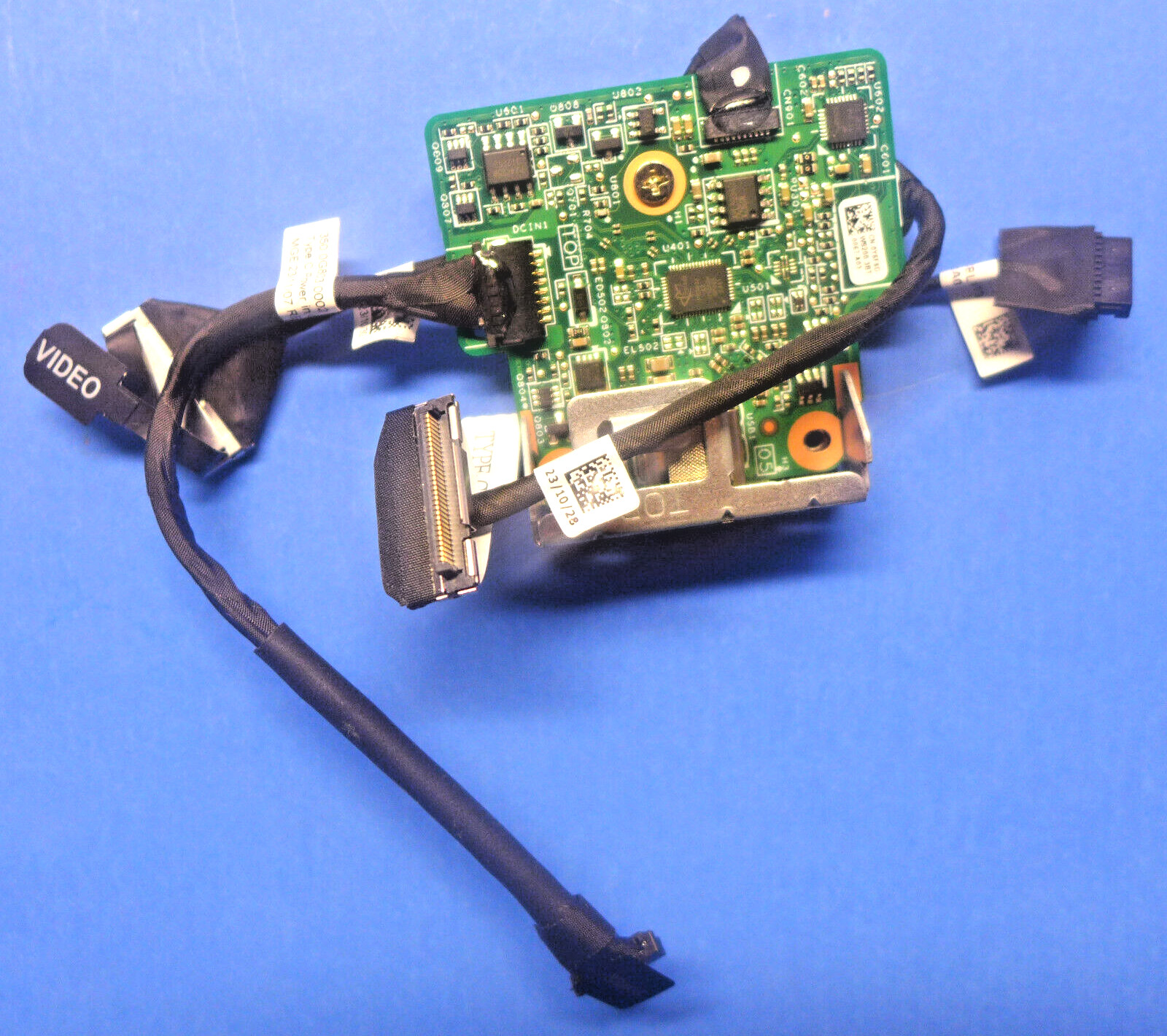 Dell Optiplex 7010 MFF USB Type C I/O Board w/Cables Y6F6D