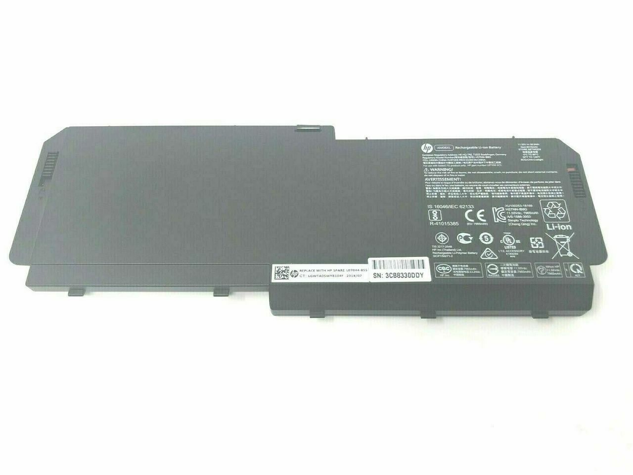 New Genuine HP ZBook 17 G5 G6 11.55V 95.9Wh Battery L07044-855
