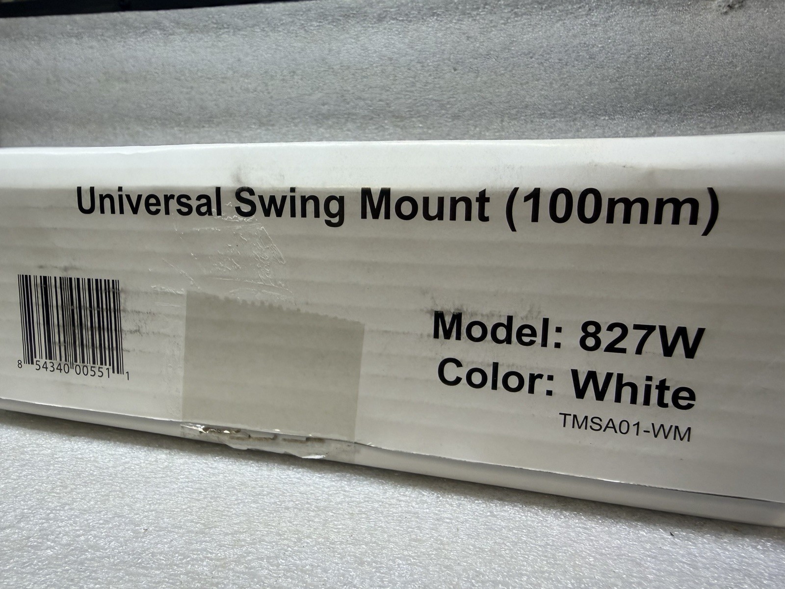 Compulocks Brands – 827W – Compulocks VESA Swing Arm Mount White – 100mm x NEW!