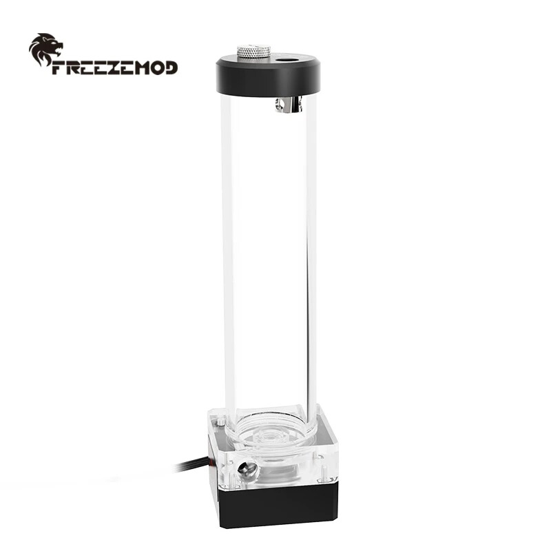 FreezeMod 100mm 150mm 200mm Reservoir with Pump 550L/H G1/4″ for Water Cooling