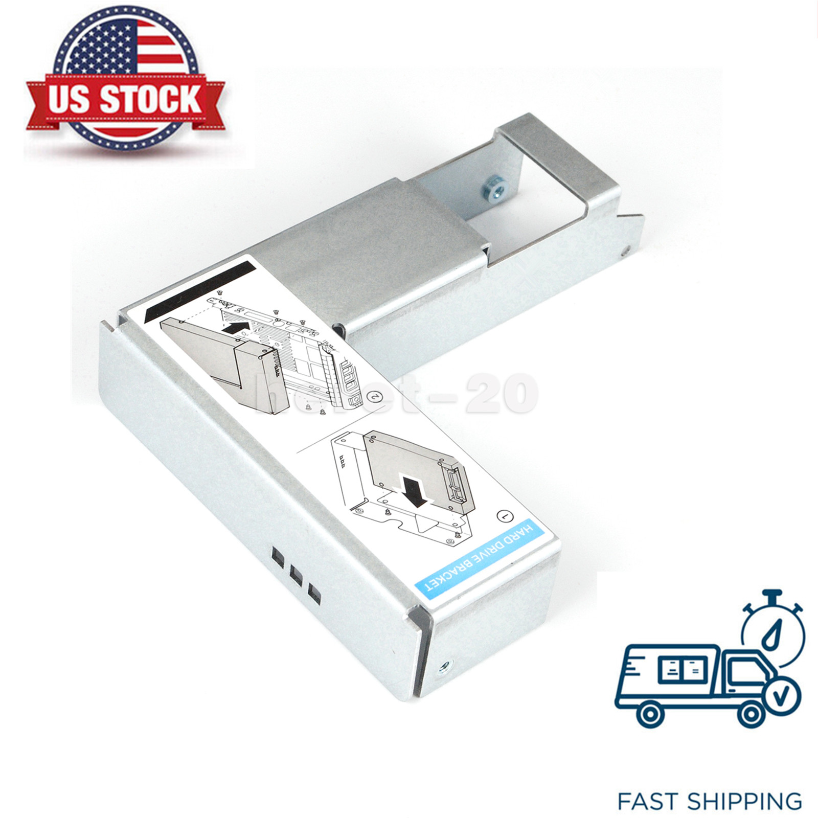 New 3.5″ to 2.5″ Adapter Tray Caddy Sled 9W8C4 Y004G F Dell F238F X7K8W KG1CH HP